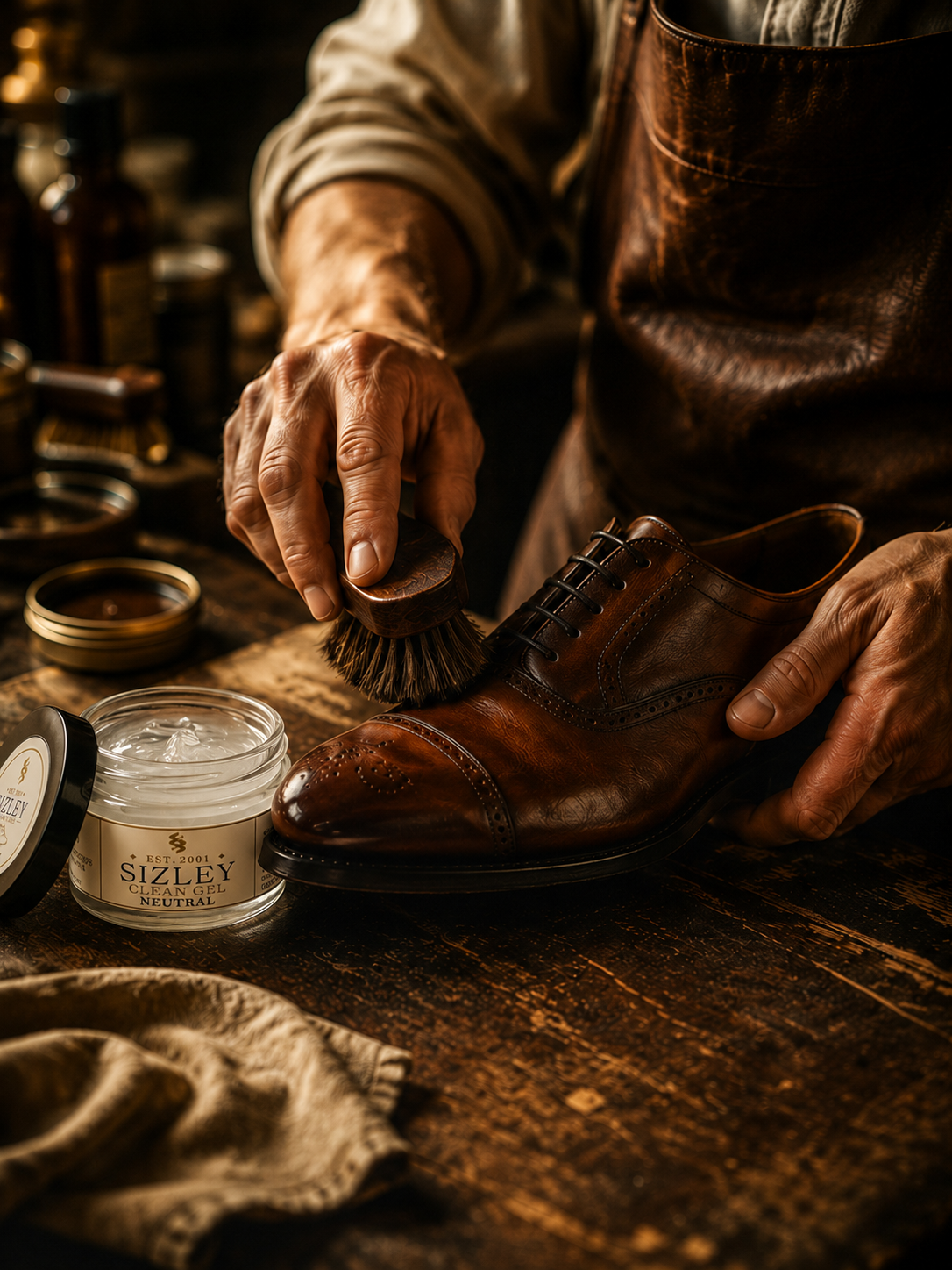 Applying Cream
